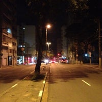 Photo taken at Rua Treze de Maio by Ricardo H. on 6/19/2012