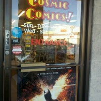 Photo taken at Cosmic Comics! by Richelle W. on 7/26/2012