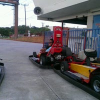 Photo taken at Go-Kart Track by Ms Dee Dee F. on 8/13/2012