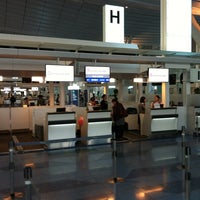 Photo taken at China Airlines Check-in Counter by Peter L. on 4/9/2012