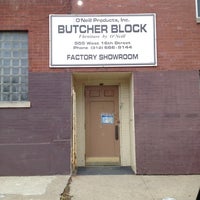 5/4/2012 tarihinde Karen P.ziyaretçi tarafından Chicago Butcher Block'de çekilen fotoğraf
