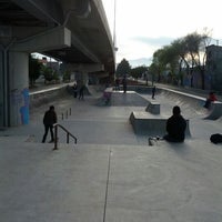 Photo taken at SkateparkTláhuac by Antonio G. on 3/19/2012
