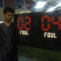 Photo taken at Futsal SCBD by bonita f. on 3/20/2012