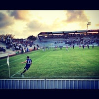 Photo taken at Estadio Altamira by Silvia A. on 4/7/2012