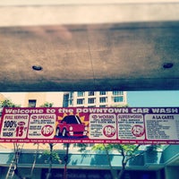 Photo taken at Downtown Car Wash by Adam Christian C. on 6/1/2012