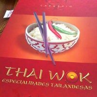 Photo taken at Thai Wok by Mariana P. on 3/24/2012