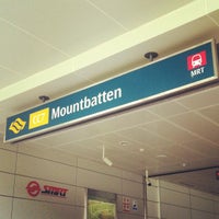 Photo taken at Mountbatten MRT Station (CC7) by Derrick G. on 5/17/2012