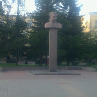 Photo taken at Бюст М. Горького by Светлана П. on 8/3/2012