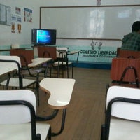 Photo taken at colegio liberdade by Paulo Sergio🔝🔝 on 4/16/2012