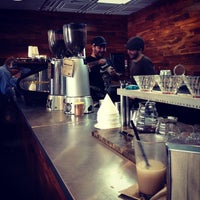 Photo taken at Barefoot Coffee Roasters by Xande M. on 9/5/2012