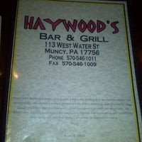 Photo taken at Haywood&amp;#39;s Bar &amp;amp; Grill by Beth M. on 9/9/2012