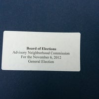 Photo taken at DC Board of Elections and Ethics by Tiger W. on 7/23/2012