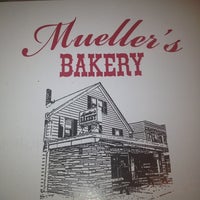 Photo taken at Mueller&amp;#39;s Bakery by Andrea R. on 7/6/2012