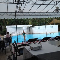 Photo taken at Pool @ American Club by Ian S. on 8/9/2012