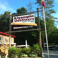 Photo taken at Algonquin Outfitters by Sarah D. on 7/30/2012