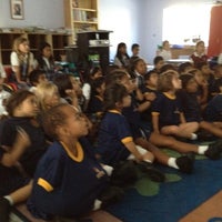 Photo taken at St. Sebastian School by Ghislaine F. on 9/6/2012