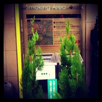 Photo taken at 東横線渋谷駅下喫煙所 by Aya Z. on 12/3/2011