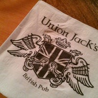Photo taken at Union Jack&amp;#39;s British Pub by Eric W. on 10/15/2011