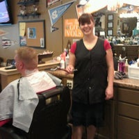 Photo taken at Kennesaw Barber Shop by Deborah M. on 11/9/2011