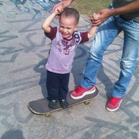 Photo taken at Pista de skate da vila piaui by Marcelo S. on 9/7/2012