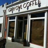 Photo taken at Gray Owl Coffee by TravelOK on 1/18/2012