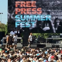 Photo taken at Free Press Summer Fest by Jonathan M. on 6/2/2012