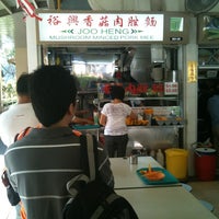 Photo taken at Joo Heng Mushroom Minced Pork Mee Stall by Chris T. on 10/14/2011