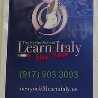 Photo taken at Learn Italy New York by Iwona on 1/4/2012