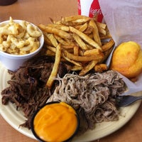 Photo taken at Selma&amp;#39;s Texas Barbecue by Lincoln R. on 5/10/2012