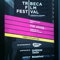 Photo taken at Tribeca Film Festival by Ruthie B. on 4/20/2011