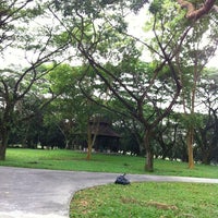 Photo taken at Pasir Ris Park Breakwaters by Sijia Y. on 6/3/2012