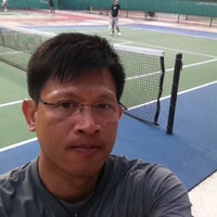 Photo taken at สนามเทนนิสราบ11 by sang t. on 5/5/2011
