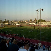 Photo taken at San Pedro High School by Leesa S. on 9/10/2011