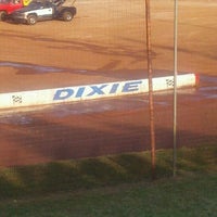 Photo taken at Dixie Speedway Home of the Champions by Madame B. on 5/5/2012