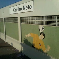 Photo taken at MetrôRio - Estação Coelho Neto by Dede R. on 4/18/2012
