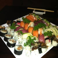 Photo taken at Meysho Sushi by Claudia A. on 1/15/2012