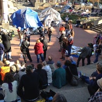 Photo taken at #OccupySTL by Michael B. on 11/11/2011