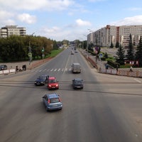 Photo taken at Пешеходный мостик by Anni S. on 9/5/2012