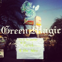 Photo taken at Green Magic by rachel on 7/10/2012
