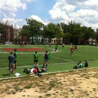 Photo taken at Tubman Elementary School Soccer Field by Eric G. on 6/23/2012