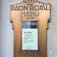 Photo taken at Grand Café Paon Royal by Pascal V. on 11/20/2011