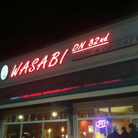 Photo taken at Wasabi on 82nd by Bradley C. on 3/10/2012