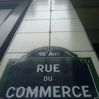 Photo taken at Rue du Commerce by noossab on 8/25/2011