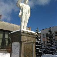 Photo taken at Первый в мире памятник Ленину by Andrey S. on 3/24/2012
