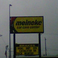 Photo taken at Meineke Car Care Center by Richard O. on 2/13/2012