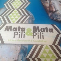 Photo taken at Mata Mata &amp;amp; Pili Pili by Michael F. on 8/19/2012