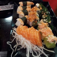Photo taken at Flying Sushi by Patricia S. on 6/18/2012