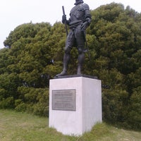 Photo taken at Statue of King Carlos III by Jeffrey G. on 10/9/2011
