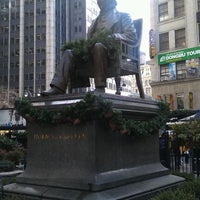 Photo taken at Horace Greeley Monument by Warren W. on 1/24/2012