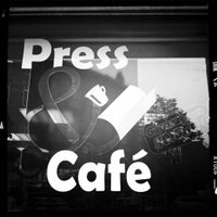 Photo taken at Press &amp; Café by Etienne V. on 9/6/2011
